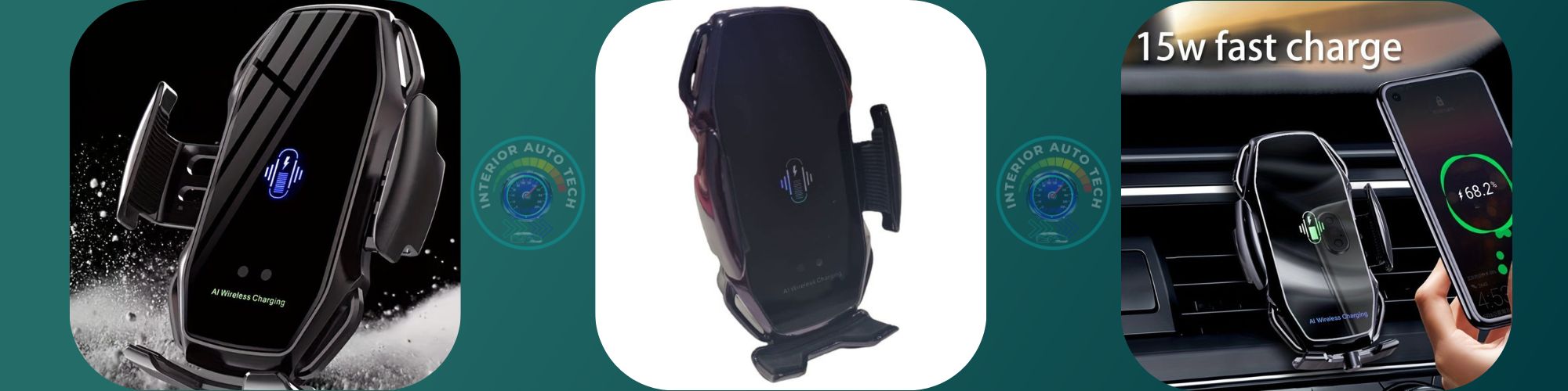 The future of charging: Smart Sensor Car Wireless Phone Charger