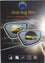 2PCs Oval Waterproof Car Rear view Mirror, Protective Mirror Film, Anti-Fog Rain Film for trucks, cars, taxis - interiorautotech