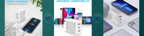 What is a 65w GaN Charger with folding UK plug? Learn More in this blog!