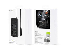 WYE 200W Car Power Inverter with 2 AC Outputs, 2x USB-A & 2x USB-C Fast Charging Ports