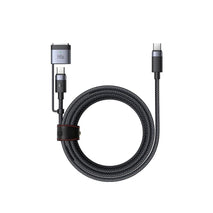 240W Panther Force 2M Cable 2in1 USB-C to USB-C 2M with 140 W MagSafe 3 Charger, Fast Charging Cable for MacBook Pro 14" & 16" (2021–2024), MacBook Air M2/M3, USB-C Laptops & Devices
