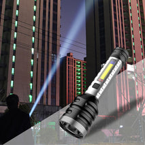 5W Kingavon Waterproof Super Bright LED Torch 1200mAh Rechargeable 3.7V with COB wick - Interior Auto Tech